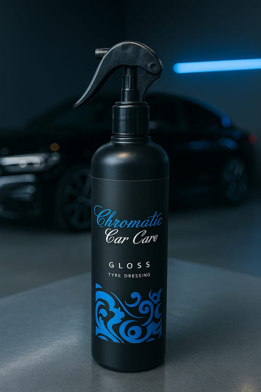 Chromatic car care Tyre Dressing – Deep Black, Mirror Shine