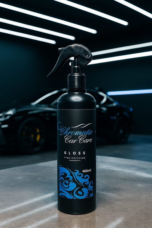 Chromatic car care Tyre Dressing – Deep Black, Mirror Shine